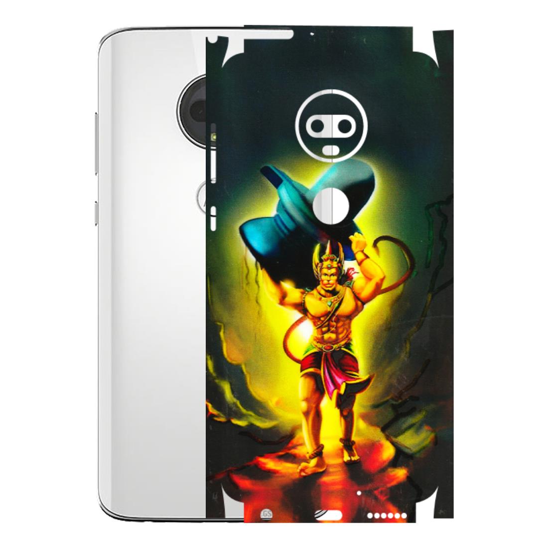 Motorola Phone Skins (All Models) - Hanuman Ji - 3D Embossed Finish (L-128) Motorola Moto G7