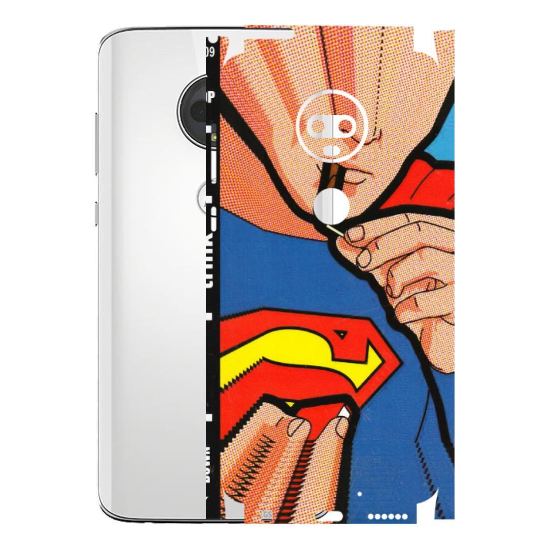 Motorola Phone Skins (All Models) - Superman Sutta - 3D Embossed Finish (L-130) Motorola Moto G7