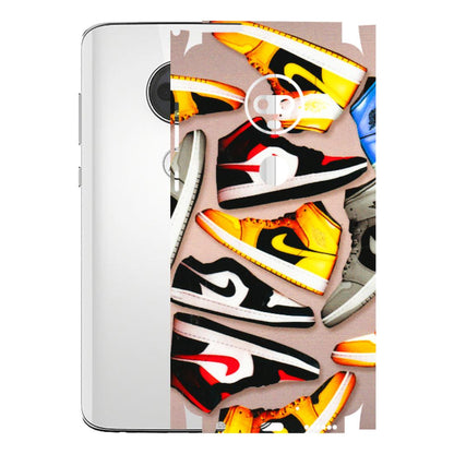 Motorola Phone Skins (All Models) - Sneaker Lover - 3D Embossed Finish (L-135) Motorola Moto G7