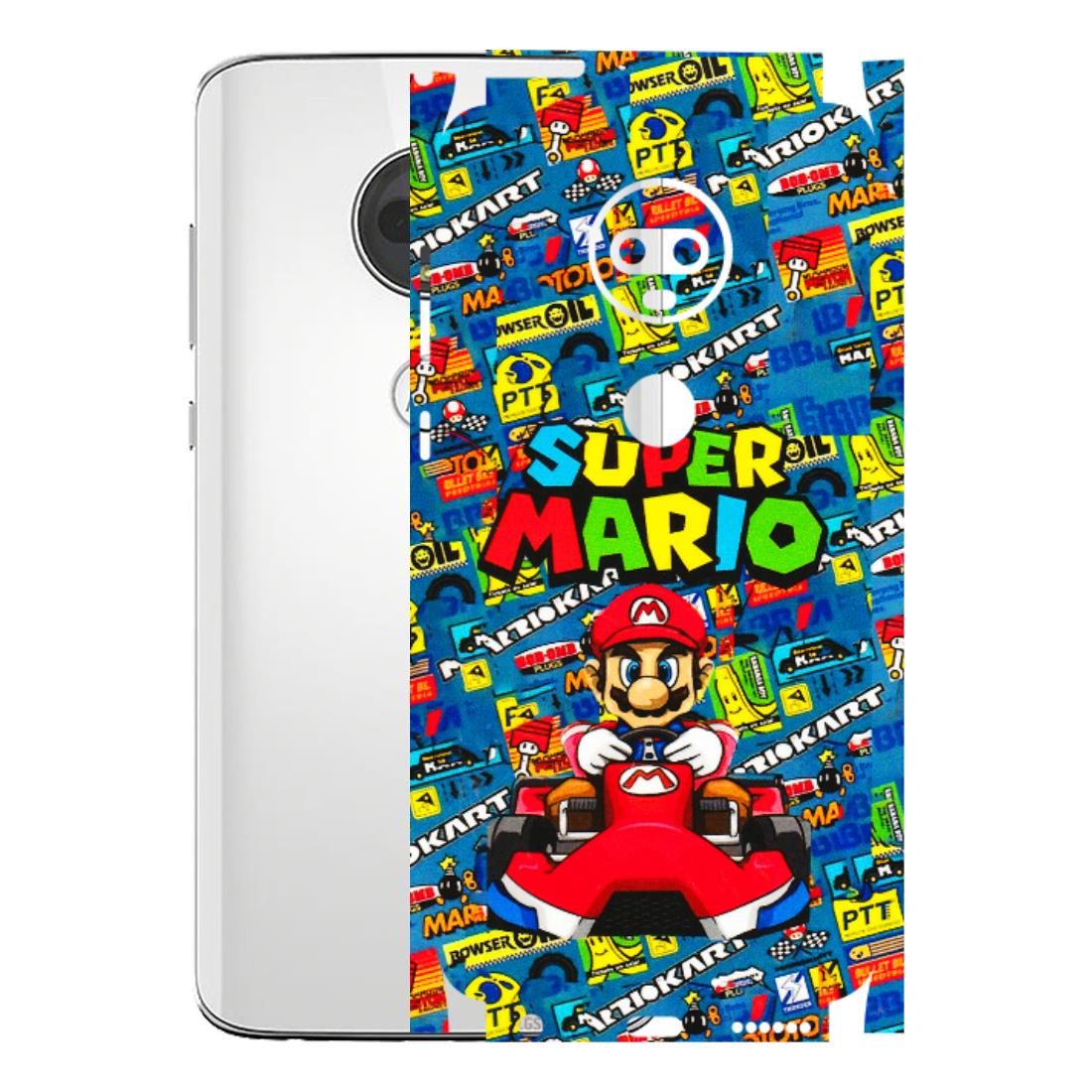 Motorola Phone Skins (All Models) - Super Mario Kart - 3D Embossed Finish (L-140) Motorola Moto G7