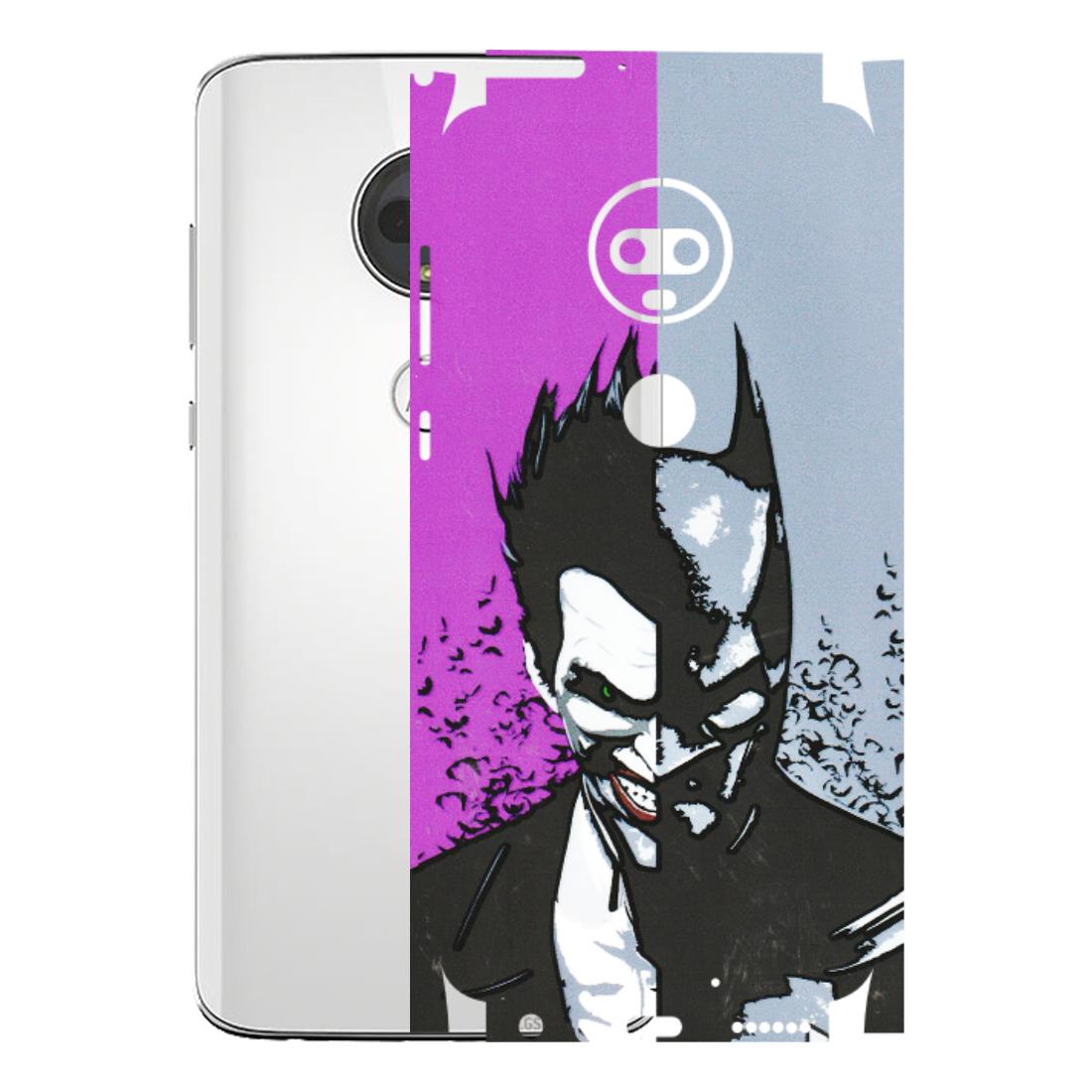 Motorola Phone Skins (All Models) - Batman & Joker - 3D Embossed Finish (L-143) Motorola Moto G7