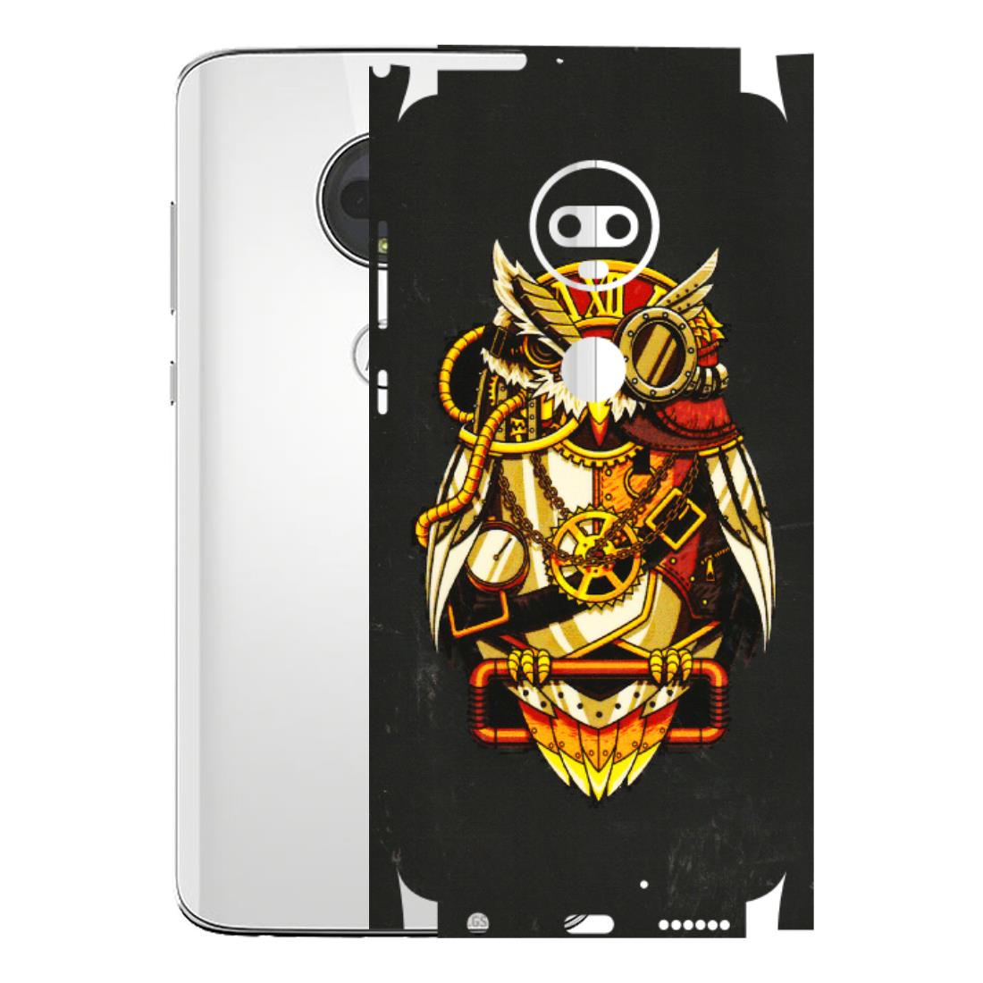 Motorola Phone Skins (All Models) - Classy Smart Owl - 3D Embossed Finish (L-144) Motorola Moto G7
