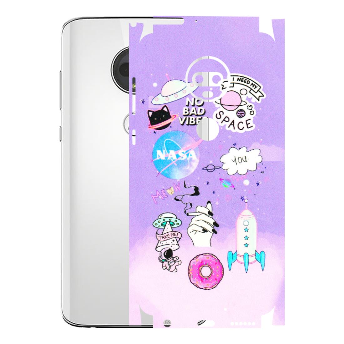 Motorola Phone Skins (All Models) - I Need My Nasa Skin - 3D Embossed Finish (L-149) Motorola Moto G7