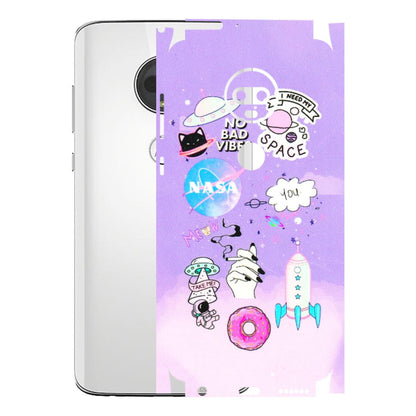 Motorola Phone Skins (All Models) - I Need My Nasa Skin - 3D Embossed Finish (L-149) Motorola Moto G7