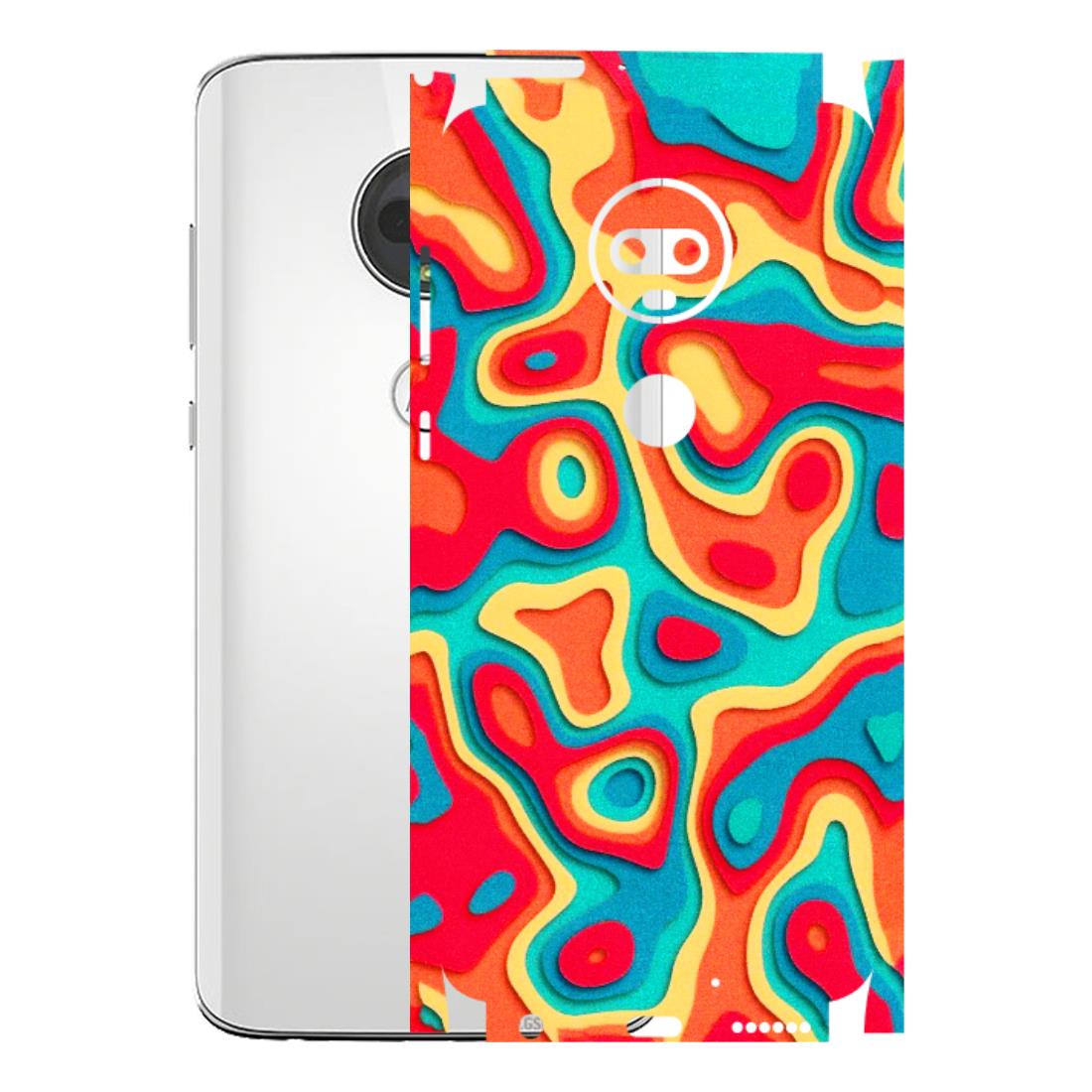 Motorola Phone Skins (All Models) - Abstract Swirl - 3D Embossed Finish (L-150) Motorola Moto G7
