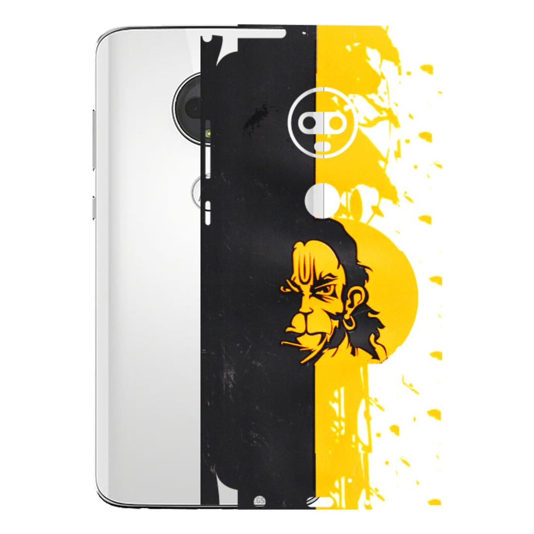 Motorola Phone Skins (All Models) - Bajrangbali - 3D Embossed Finish (L-151) Motorola Moto G7