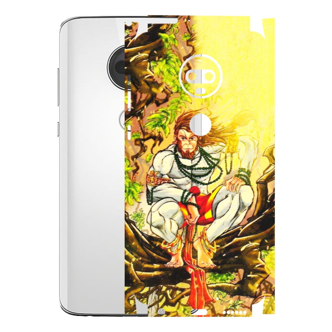 Motorola Phone Skins (All Models) - Lord Hanuman - 3D Embossed Finish (L-152) Motorola Moto G7