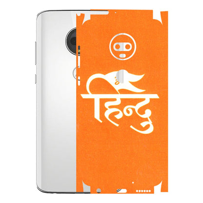 Motorola Phone Skins (All Models) - Hindu Kesari - 3D Embossed Finish (L-154) Motorola Moto G7