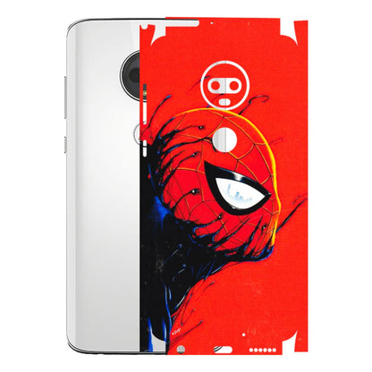 Motorola Phone Skins (All Models) - Spiderman Face Venom - 3D Embossed Finish (L-165) Motorola Moto G7