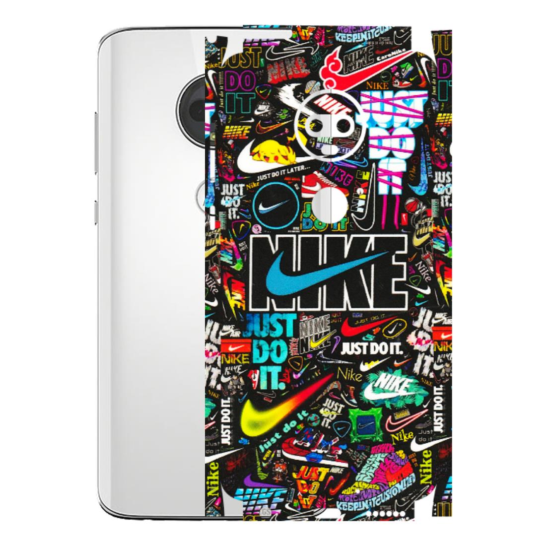Motorola Phone Skins (All Models) - Just Do It Doodles - 3D Embossed Finish (L-166) Motorola Moto G7