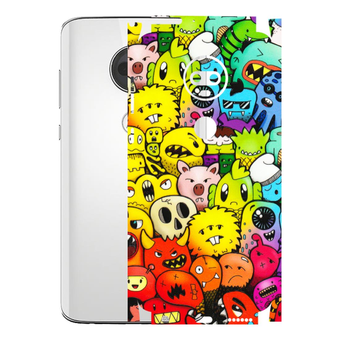 Motorola Phone Skins (All Models) - Angry Funkies - 3D Embossed Finish (L-169) Motorola Moto G7