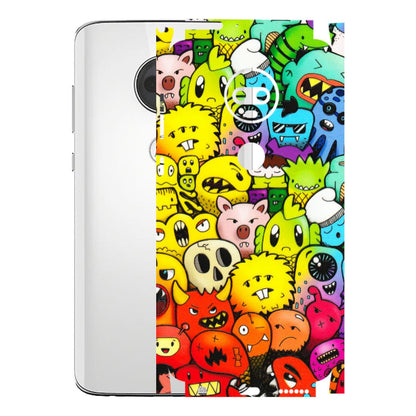 Motorola Phone Skins (All Models) - Angry Funkies - 3D Embossed Finish (L-169) Motorola Moto G7