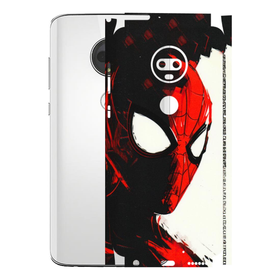 Motorola Phone Skins (All Models) - Spiderman Killer Face - 3D Embossed Finish (L-17) Motorola Moto G7