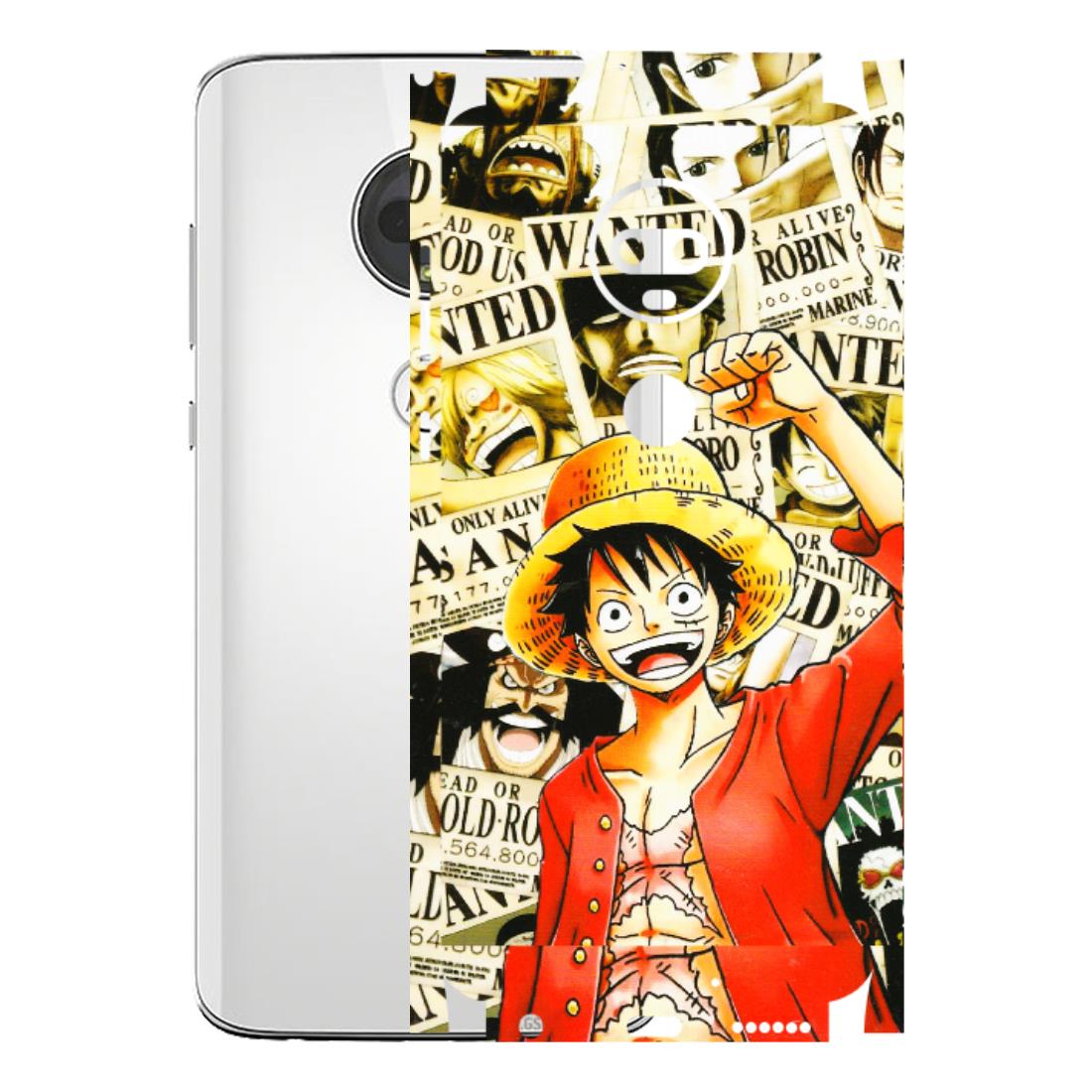 Motorola Phone Skins (All Models) - Luffy Anime - 3D Embossed Finish (L-177) Motorola Moto G7