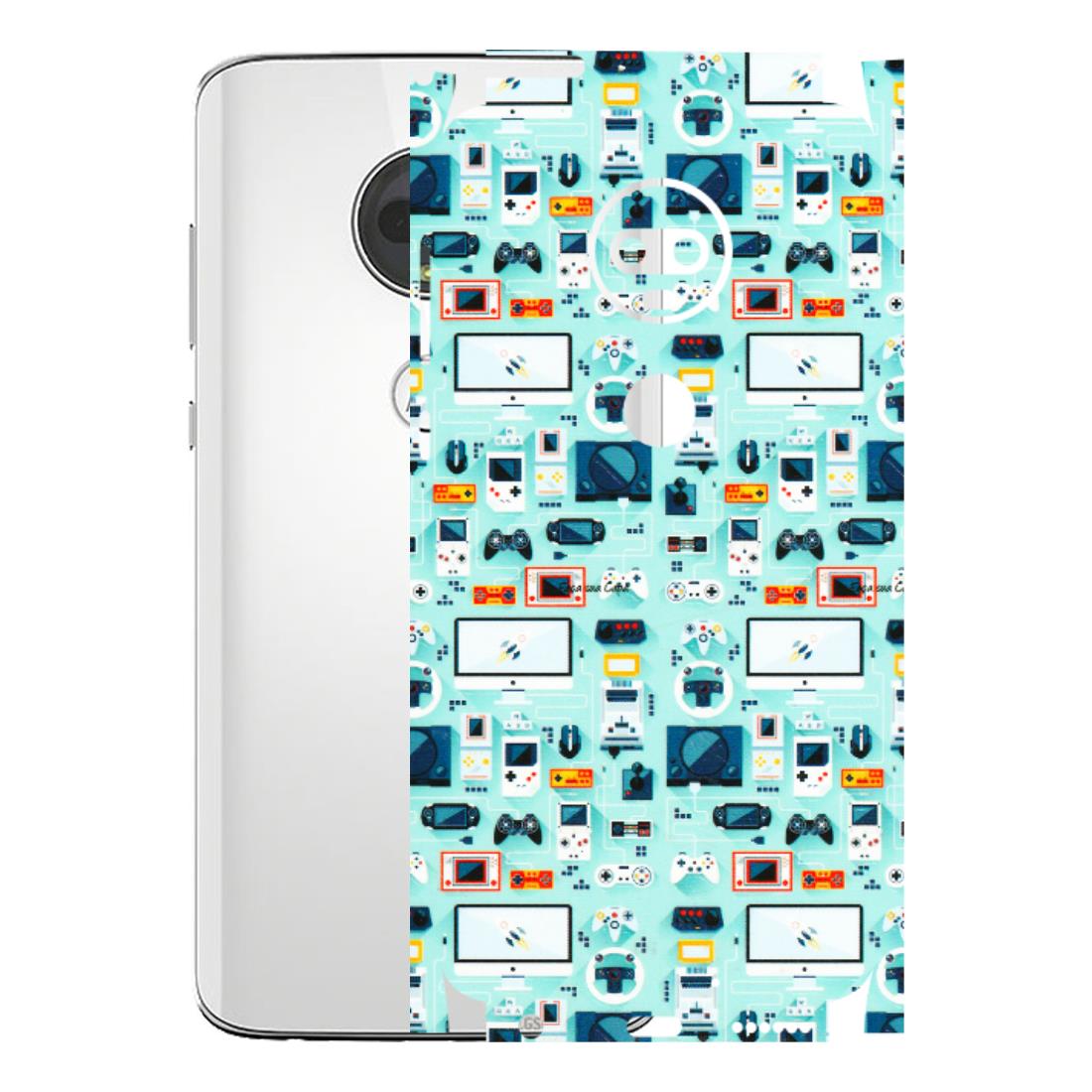 Motorola Phone Skins (All Models) - Gadgets Doodle - 3D Embossed Finish (L-184) Motorola Moto G7