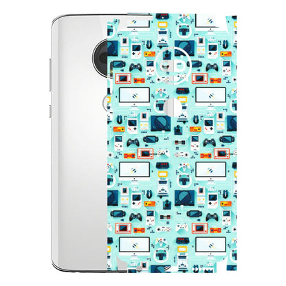 Motorola Phone Skins (All Models) - Gadgets Doodle - 3D Embossed Finish (L-184) Motorola Moto G7