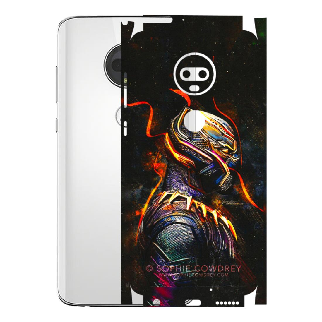 Motorola Phone Skins (All Models) - Black Panther - 3D Embossed Finish (L-190) Motorola Moto G7