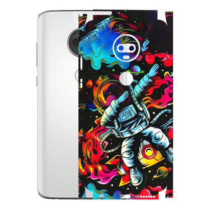 Motorola Phone Skins (All Models) - Astronaut Dope - 3D Embossed Finish (L-191) Motorola Moto G7