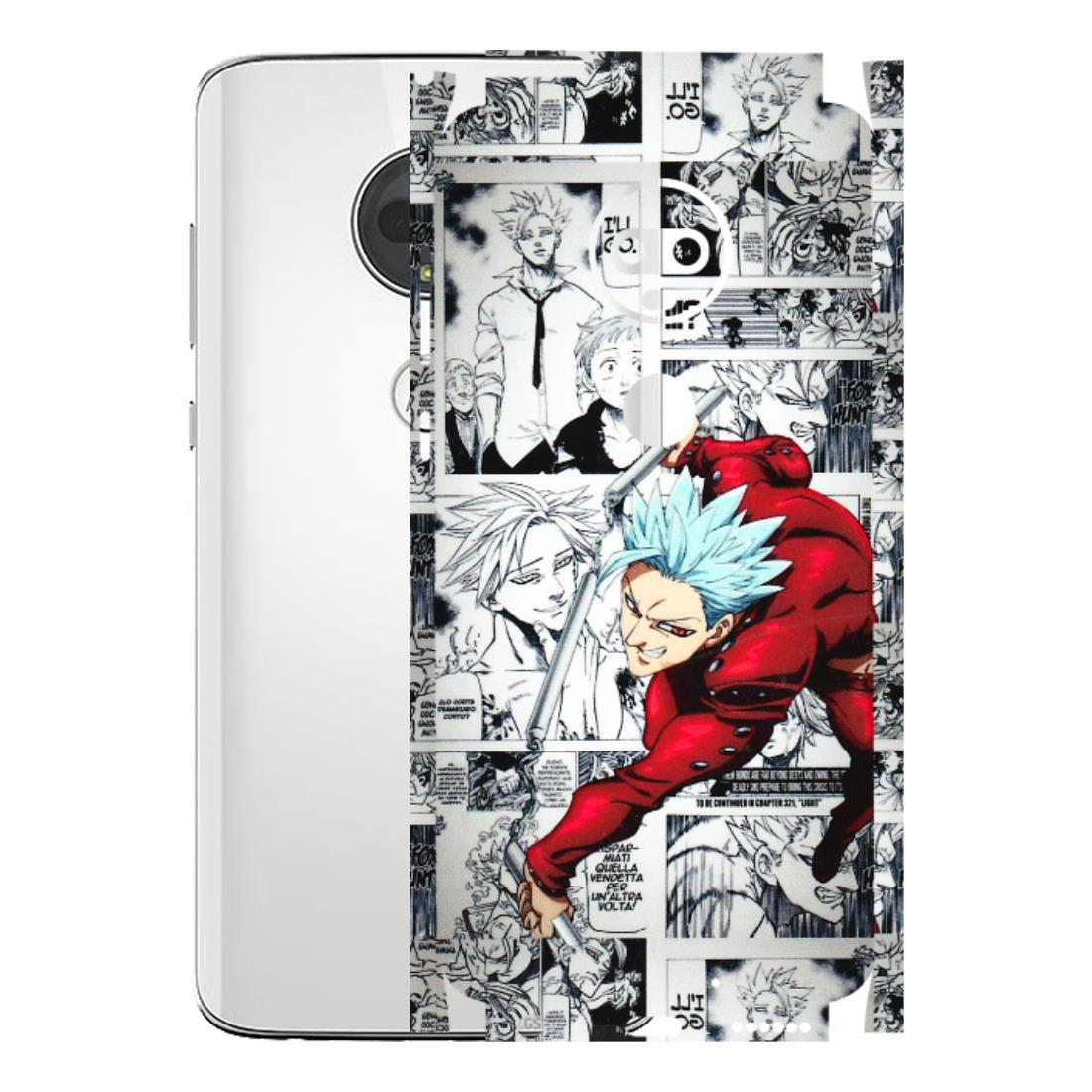 Motorola Phone Skins (All Models) - Anime Comic - 3D Embossed Finish (L-192) Motorola Moto G7