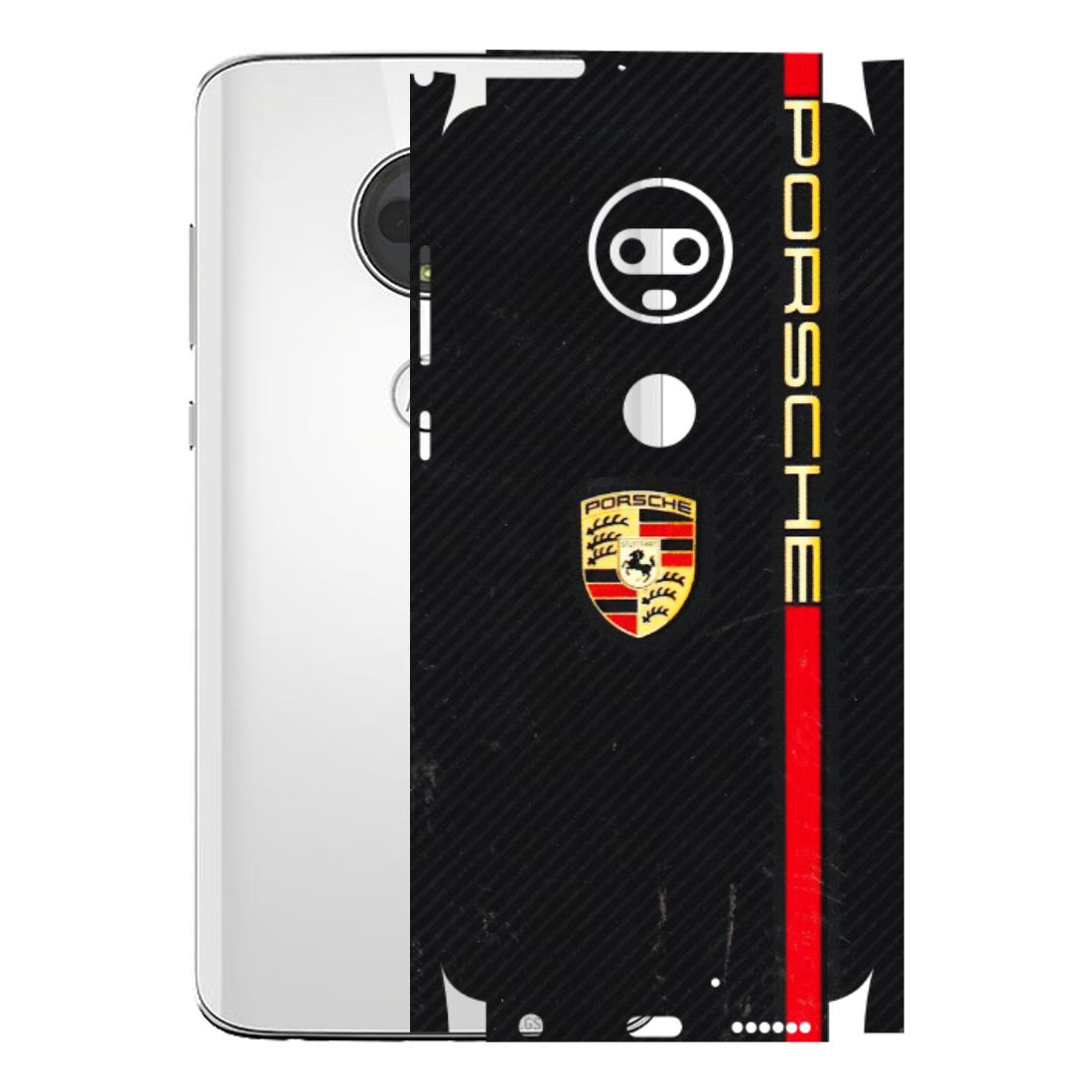 Motorola Phone Skins (All Models) - Premium Porsche - 3D Embossed Finish (L-225) Motorola Moto G7
