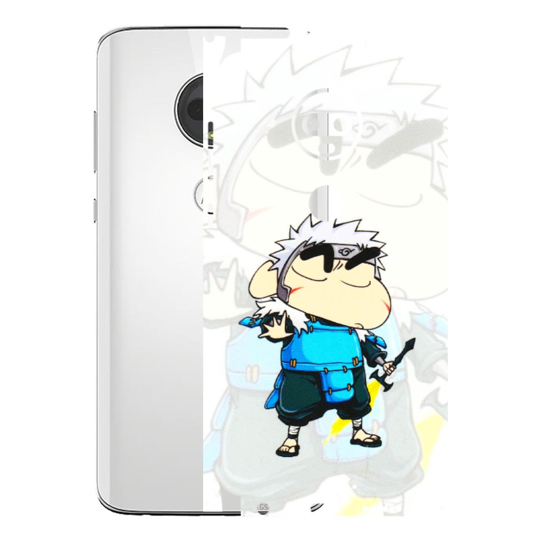 Motorola Phone Skins (All Models) - Angry Young Shinchan - 3D Embossed Finish (L-226) Motorola Moto G7