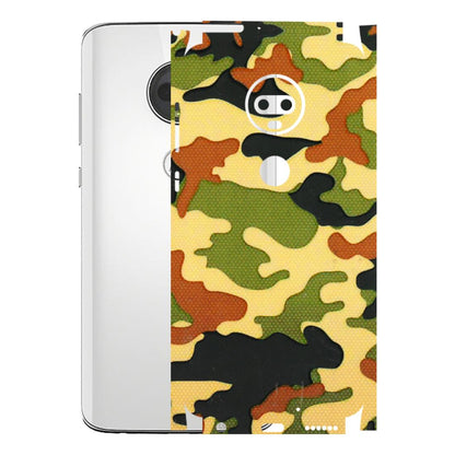 Motorola Phone Skins (All Models) - Indian Military - 3D Embossed Finish (L-234) Motorola Moto G7