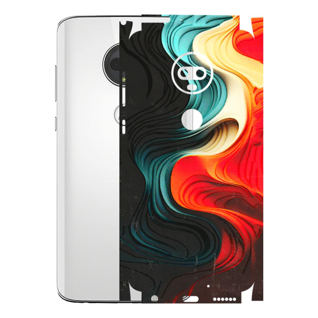 Motorola Phone Skins (All Models) - The Silky Swirl - 3D Embossed Finish (L-240) Motorola Moto G7
