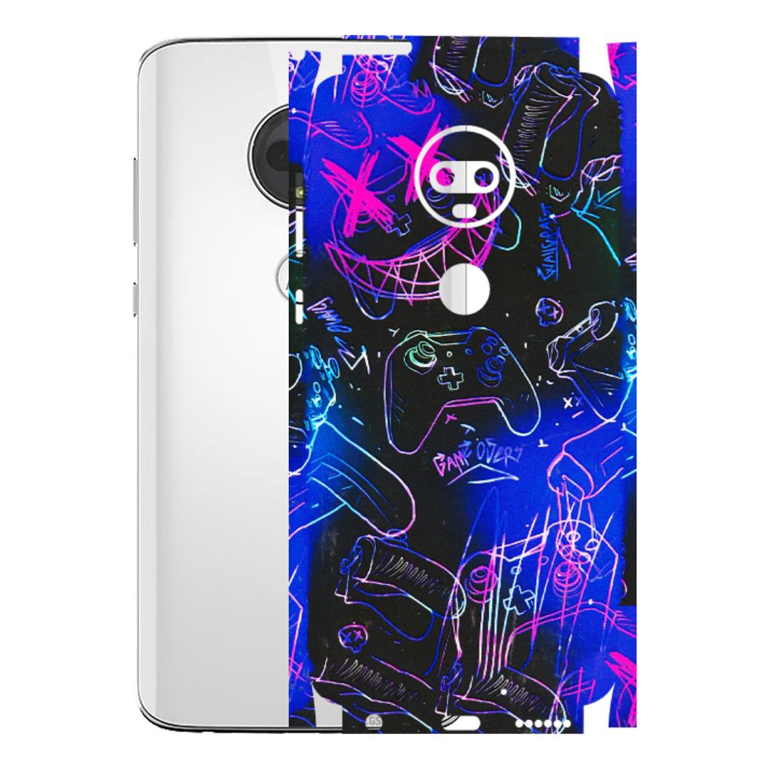 Motorola Phone Skins (All Models) - Gamers Paradise - 3D Embossed Finish (L-258) Motorola Moto G7