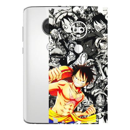Motorola Phone Skins (All Models) - Anime Comics Games Doodles - 3D Embossed Finish (L-27) Motorola Moto G7