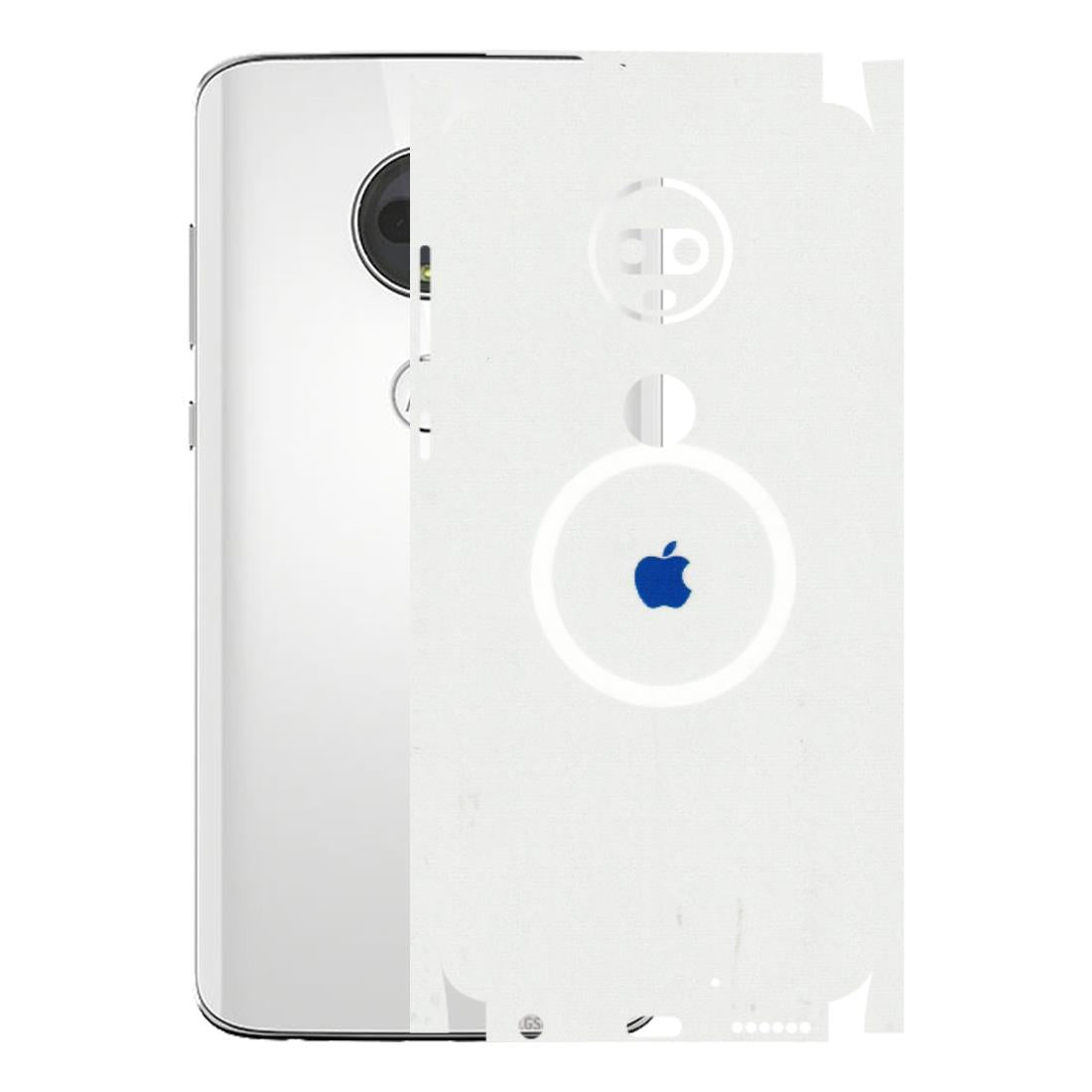 Motorola Phone Skins (All Models) - iPhone Magsafe Logo - 3D Embossed Finish (L-320) Motorola Moto G7