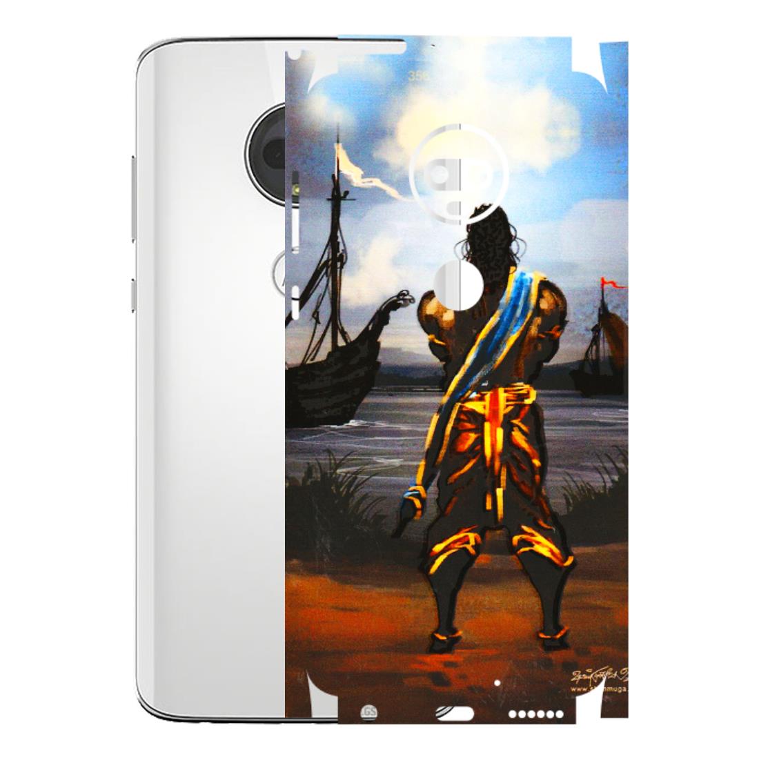 Motorola Phone Skins (All Models) - Heavenly God Figure - 3D Embossed Finish (L-34) Motorola Moto G7