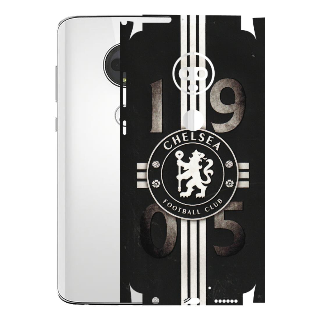 Motorola Phone Skins (All Models) - Chelsea Fan Club - 3D Embossed Finish (L-36) Motorola Moto G7