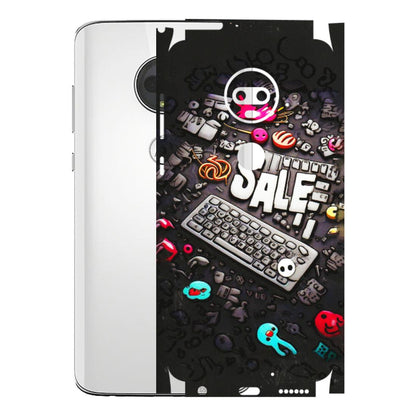 Motorola Phone Skins (All Models) - Gadgets Sale - 3D Embossed Finish (L-50) Motorola Moto G7