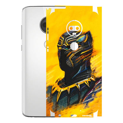 Motorola Phone Skins (All Models) - Yellow Panther - 3D Embossed Finish (L-54) Motorola Moto G7
