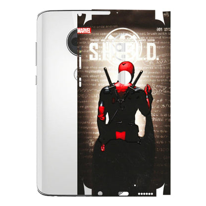 Motorola Phone Skins (All Models) - Deadpool - 3D Embossed Finish (L-56) Motorola Moto G7