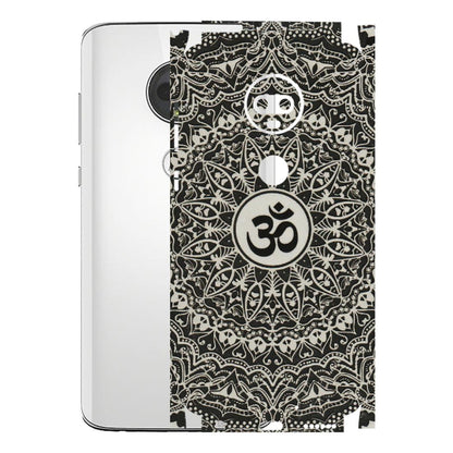 Motorola Phone Skins (All Models) - Aum Elegant Mandala - 3D Embossed Finish (L-62) Motorola Moto G7