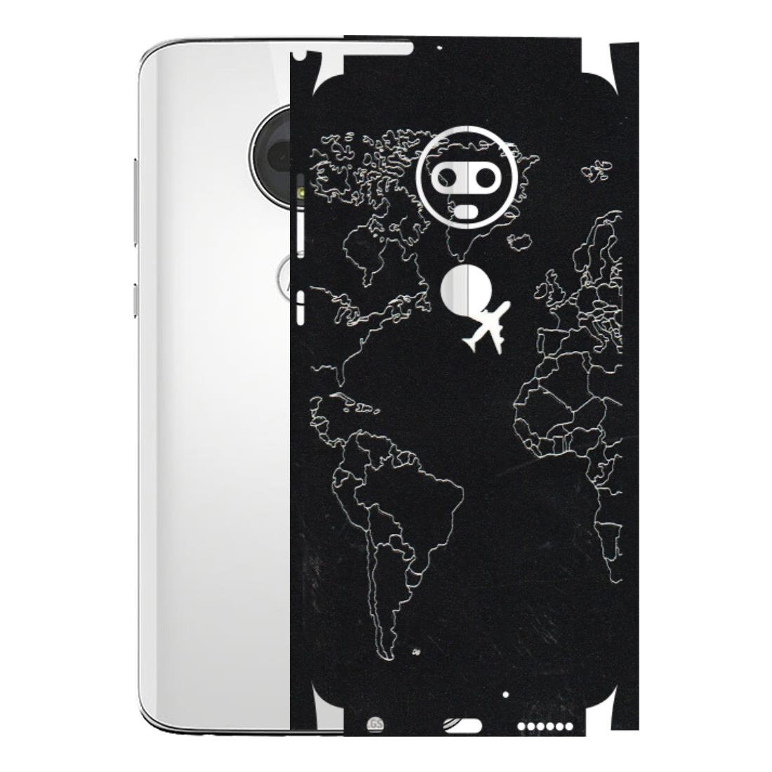 Motorola Phone Skins (All Models) - Never Ending Travel - 3D Embossed Finish (L-79) Motorola Moto G7