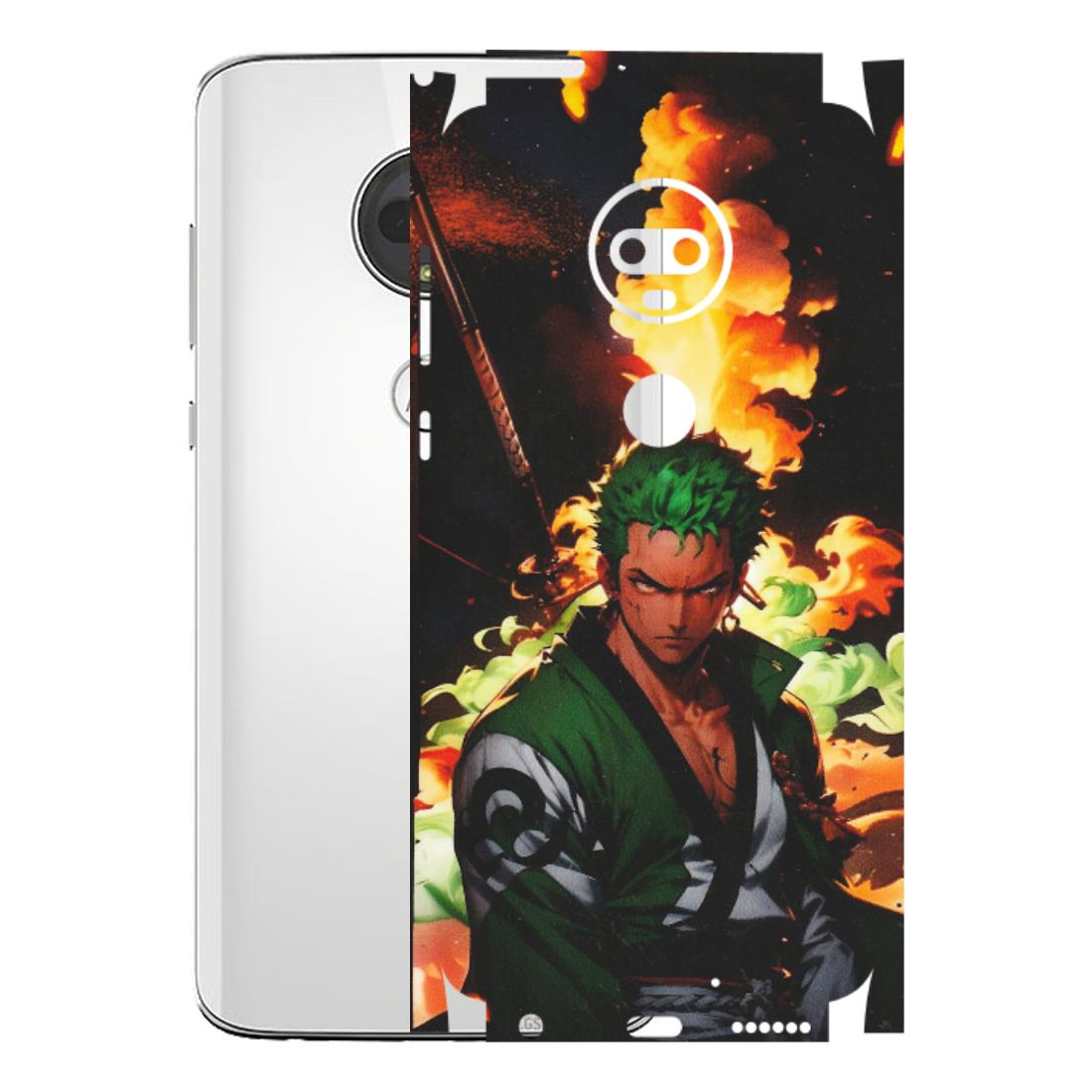 Motorola Phone Skins (All Models) - Roronoa Zoro - Matte Finish (M-102) Motorola Moto G7