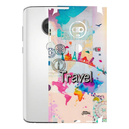 Motorola Phone Skins (All Models) - Travel The Wonders - Matte Finish (M-108) Motorola Moto G7