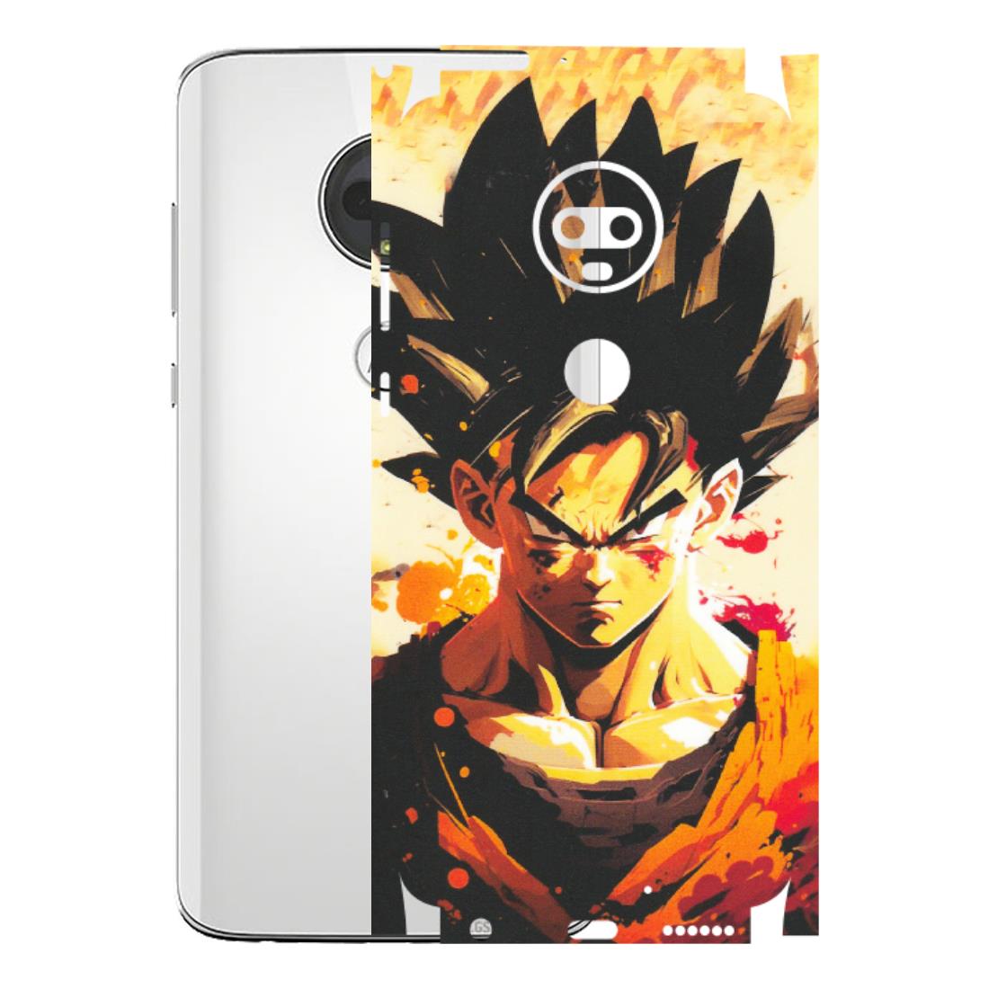 Motorola Phone Skins (All Models) - Angry Goku - Matte Finish (M-12) Motorola Moto G7