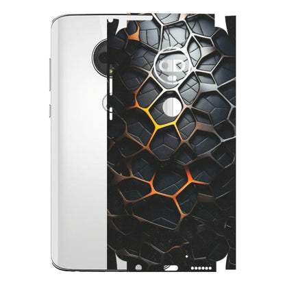 Motorola Phone Skins (All Models) - New Abstract Graphite Tiles - Matte Finish (M-130) Motorola Moto G7