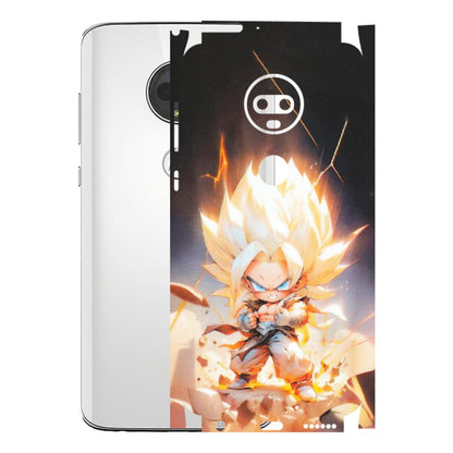 Motorola Phone Skins (All Models) - Goku Dragon Cute Anime - Matte Finish (M-131) Motorola Moto G7