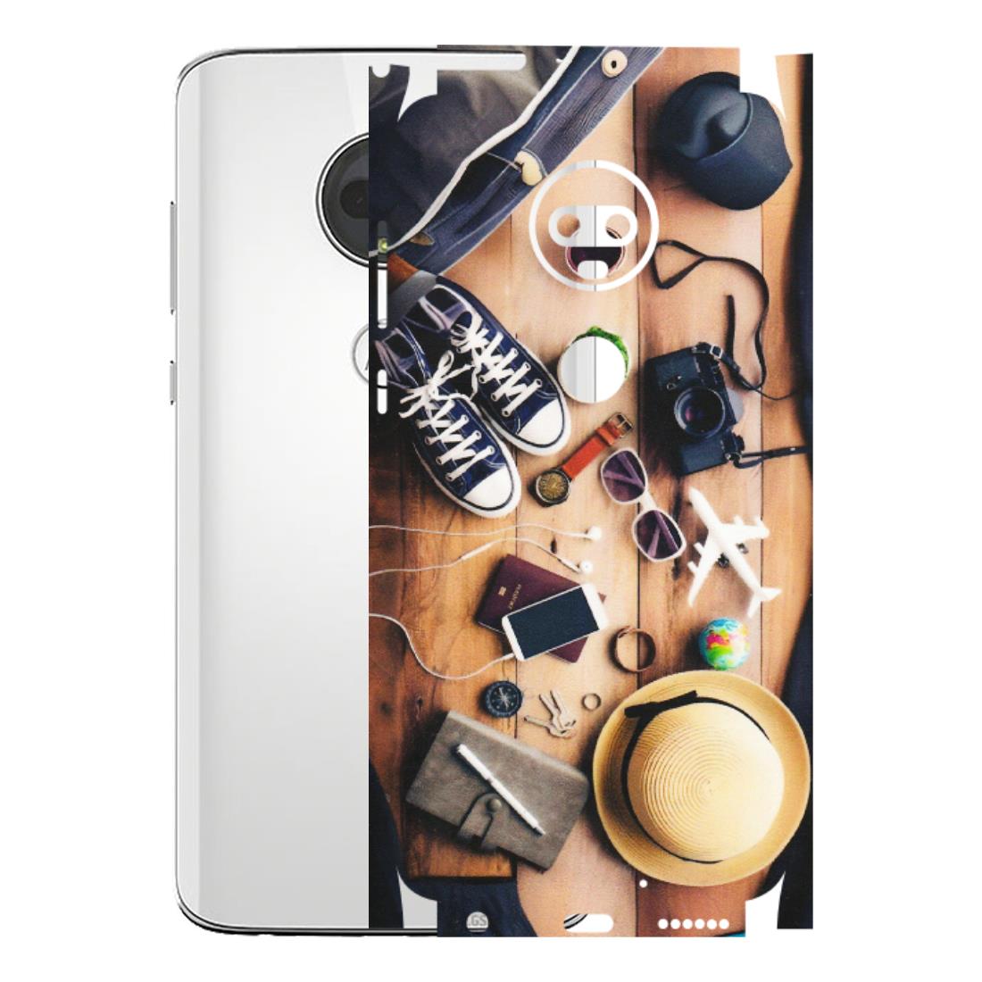 Motorola Phone Skins (All Models) - Travel Wanderlust - Matte Finish (M-133) Motorola Moto G7