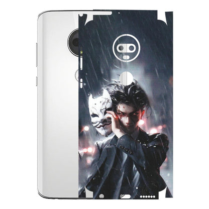 Motorola Phone Skins (All Models) - Kimestsu No Yaiba Anime - Matte Finish (M-154) Motorola Moto G7