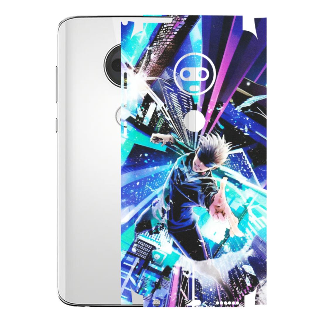 Motorola Phone Skins (All Models) - Manga Action Jujustu Kaisen Anime - Matte Finish (M-155) Motorola Moto G7