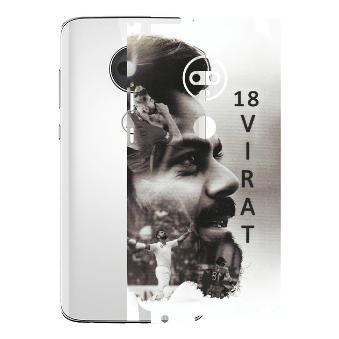 Motorola Phone Skins (All Models) - Virat Kohli Cricketer - Matte Finish (M-163) Motorola Moto G7