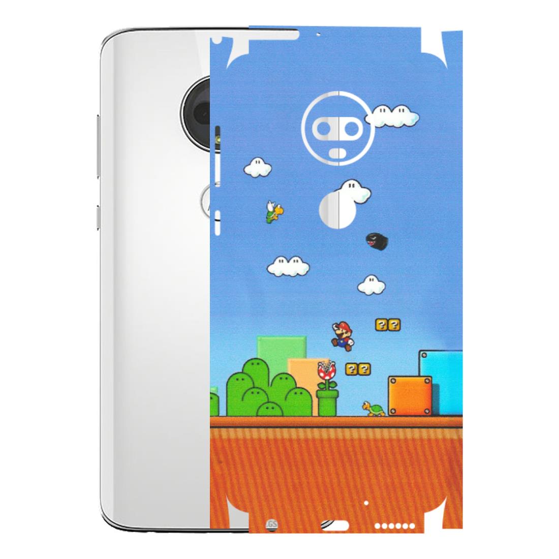 Motorola Phone Skins (All Models) - Mario Game Scene - Matte Finish (M-24) Motorola Moto G7