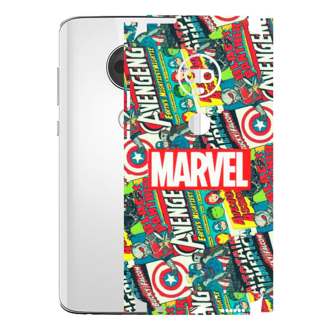 Motorola Phone Skins (All Models) - Marvel Comic Lover - Matte Finish (M-30) Motorola Moto G7