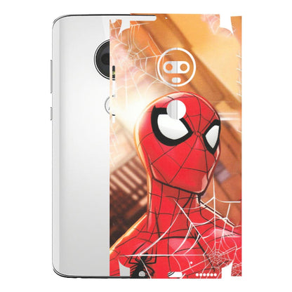 Motorola Phone Skins (All Models) - Spiderman Face New - Matte Finish (M-41) Motorola Moto G7