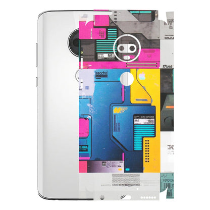 Motorola Phone Skins (All Models) - Colourfull Motherboard Internals - Matte Finish (M-55) Motorola Moto G7
